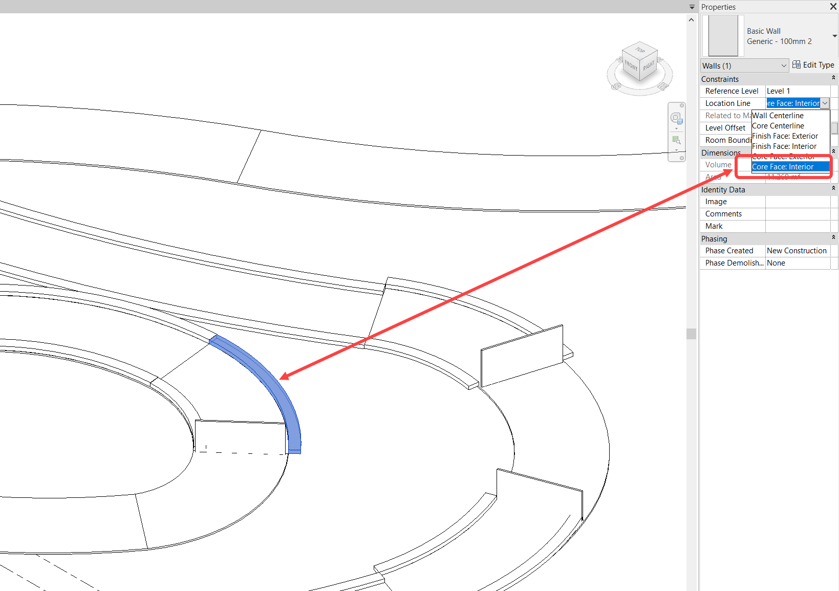 Solved Mass Wall Orientation Autodesk Community Revit Products