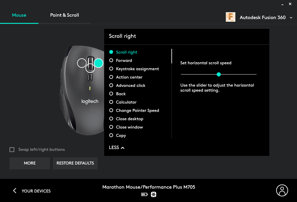 Solved: Usability of Logitech mouse - Autodesk Community - Fusion 360