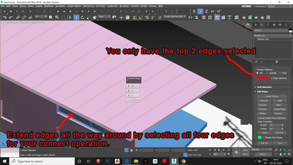 Problem with Chamfer - Autodesk Community - 3ds Max