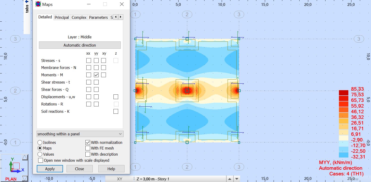 Solved: Differences in required reinforcement results when there is a ...