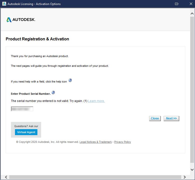 Solved: Invalid serial number for 3ds Max 2020 - Autodesk Community -  Subscription, Installation and Licensing