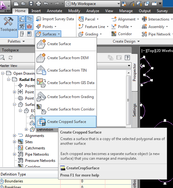 Most Efficient way To Crop Surface - Autodesk Community