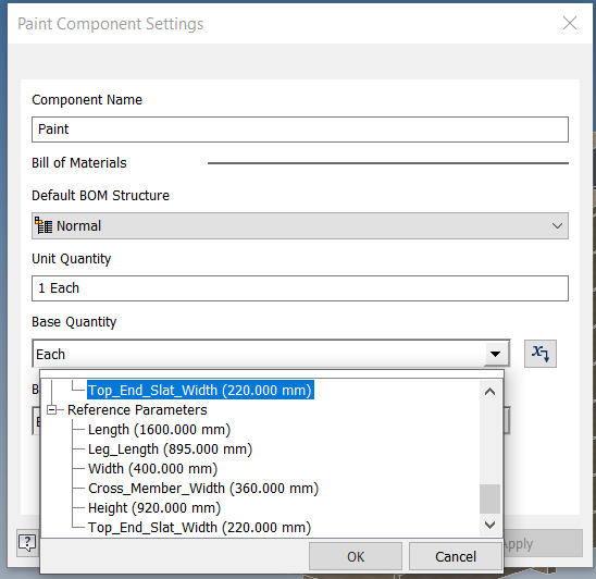 Solved: Virtual Components - Base Unit for Area non-existent ...