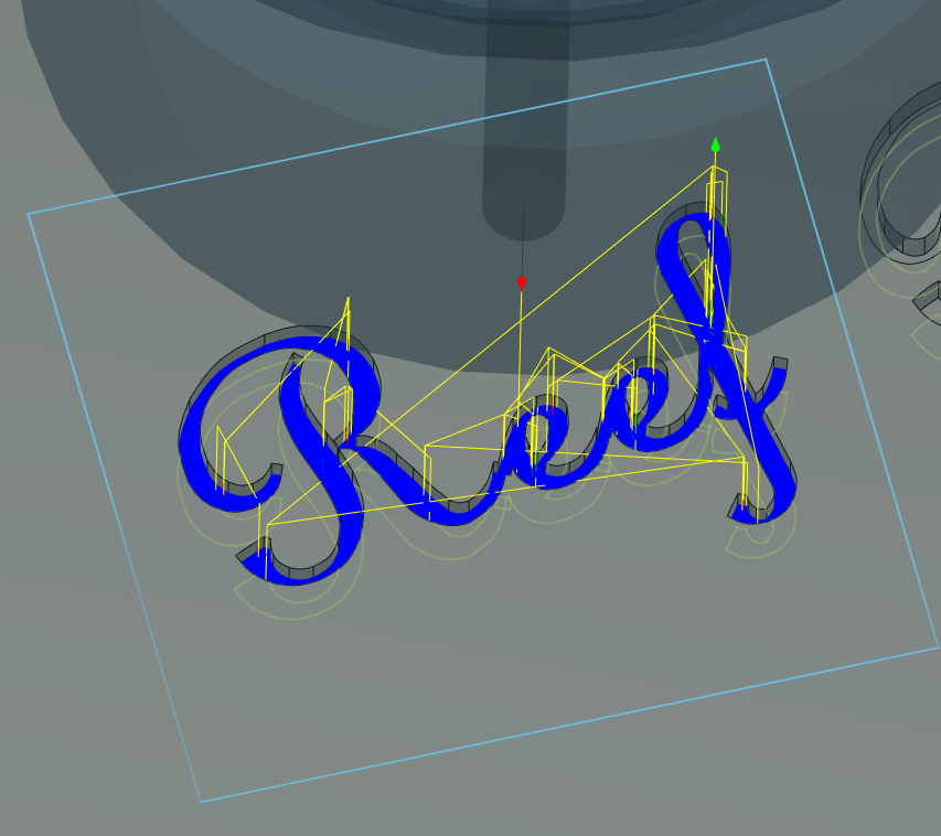 Solved: 2d pocket lettering issue - Autodesk Community