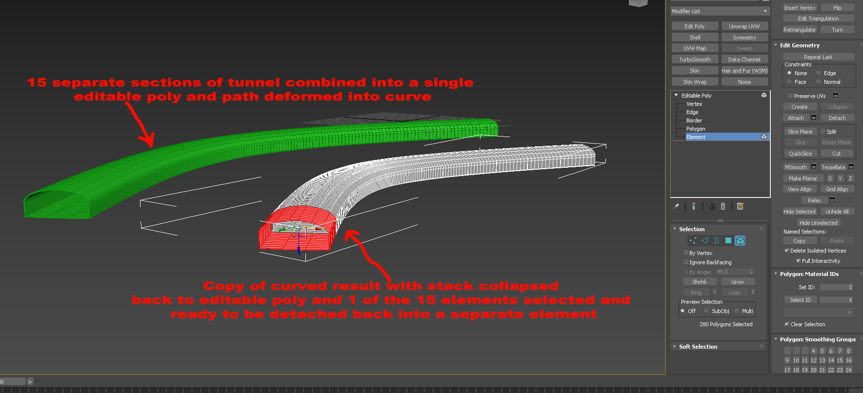 How to Path Deform a whole bunch of objects together? - Autodesk Community  - 3ds Max