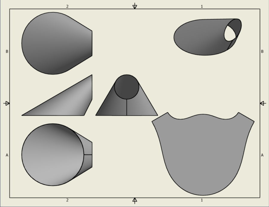 Inventor - Lofted Flange