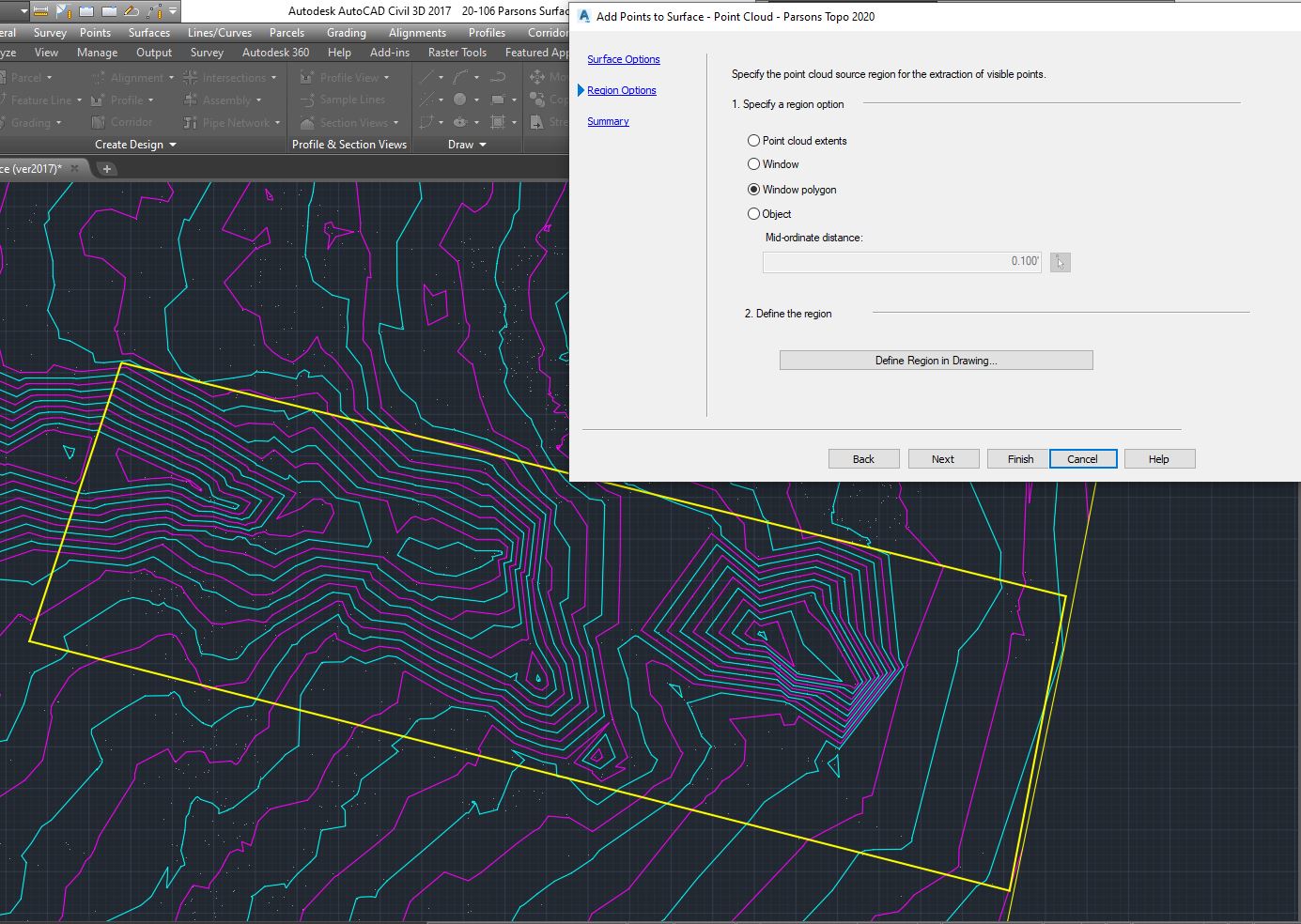 Civil 3D 2019 - Working With Surfaces From Point Cloud - Autodesk Community