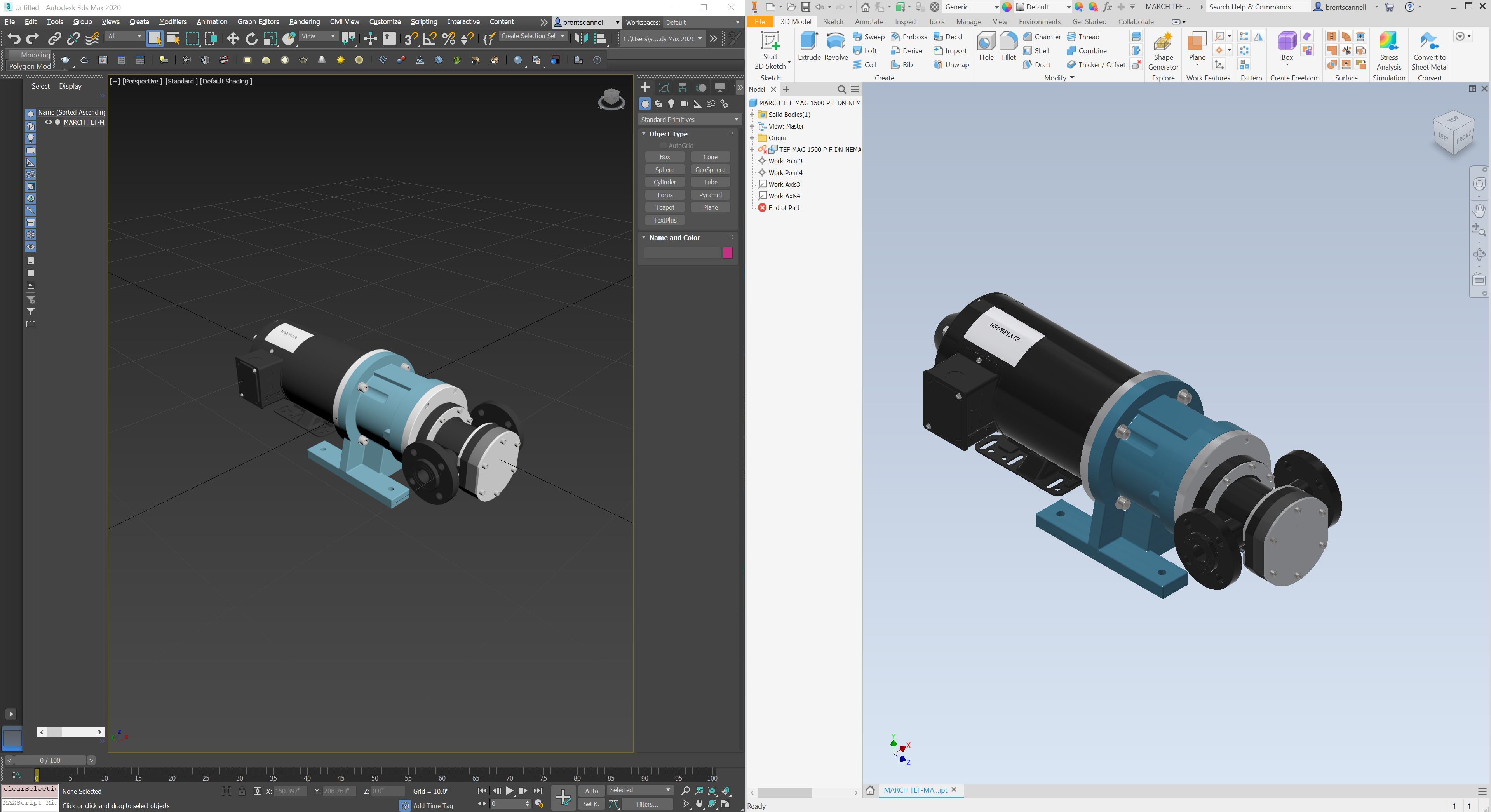 Solved: Imported objects from Inventor keep changing color - Autodesk  Community - 3ds Max