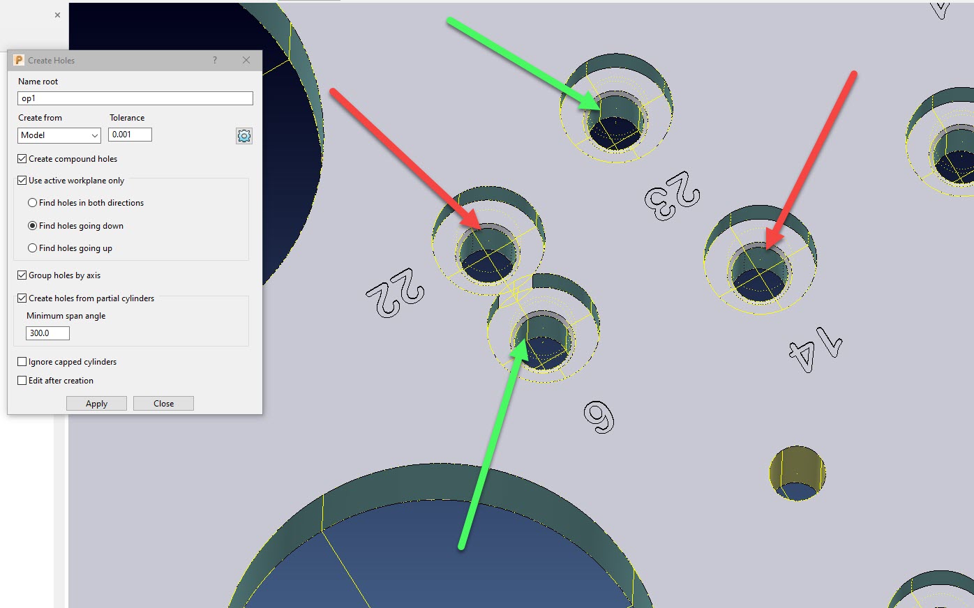 Missing holes when creating holes - Autodesk Community