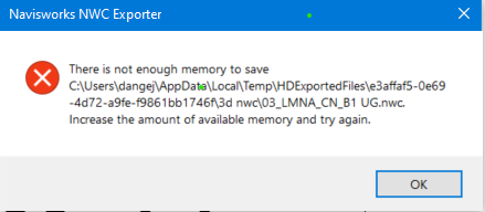 How to solve Not enough memory error