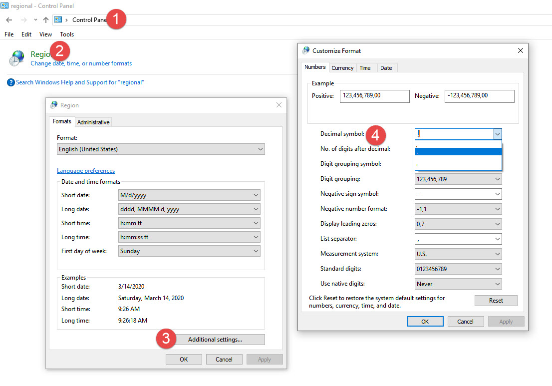 Solved: Problem with decimal point - Autodesk Community