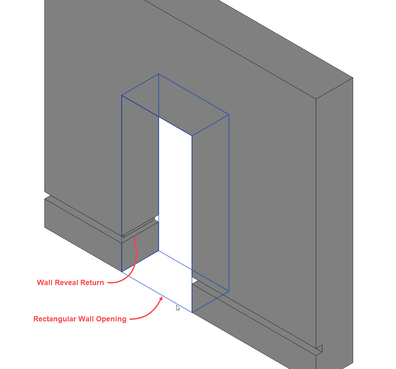 Solved Can't modify reveal rectangular wall opening. Autodesk