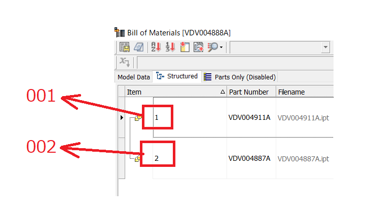 Solved: iLogic Renumber Structured BOM - Autodesk Community