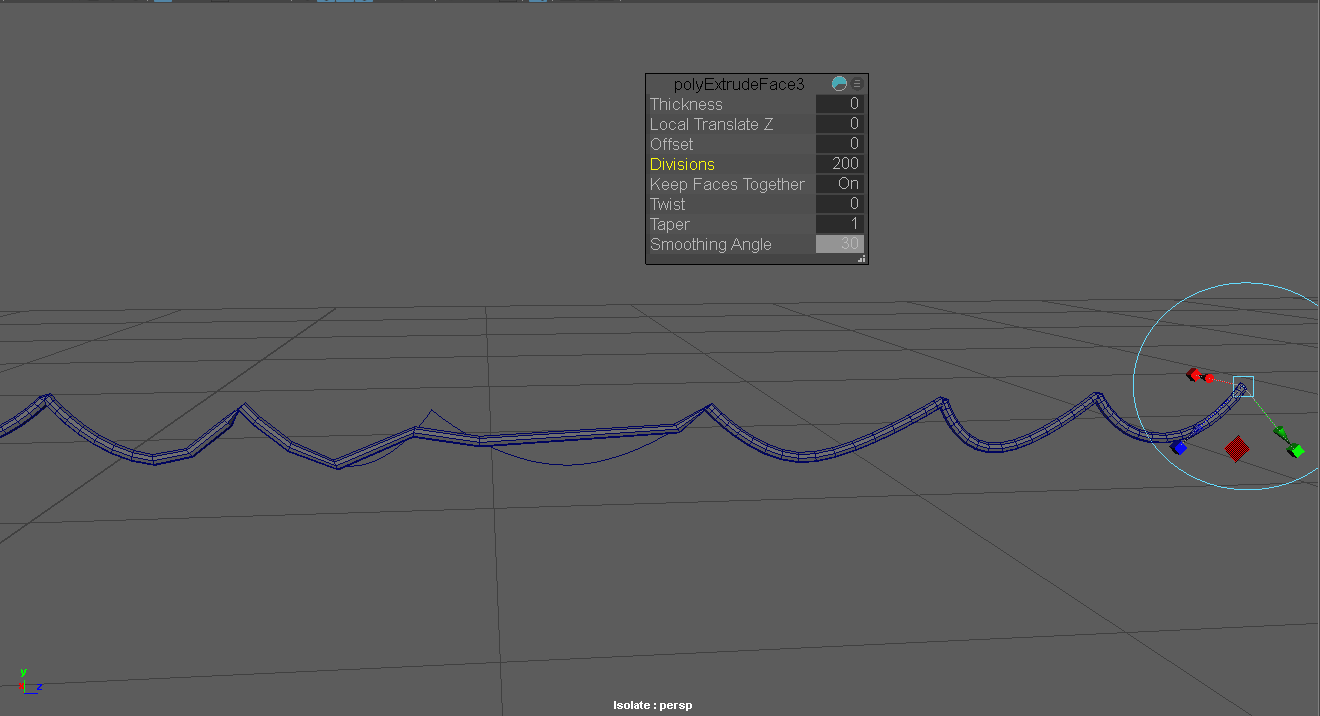 Extrude along a Curve Problem : Division Distribution - Autodesk Community