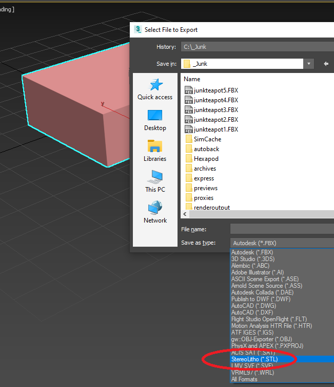 Solved: no option to export stl - Autodesk Community - 3ds Max