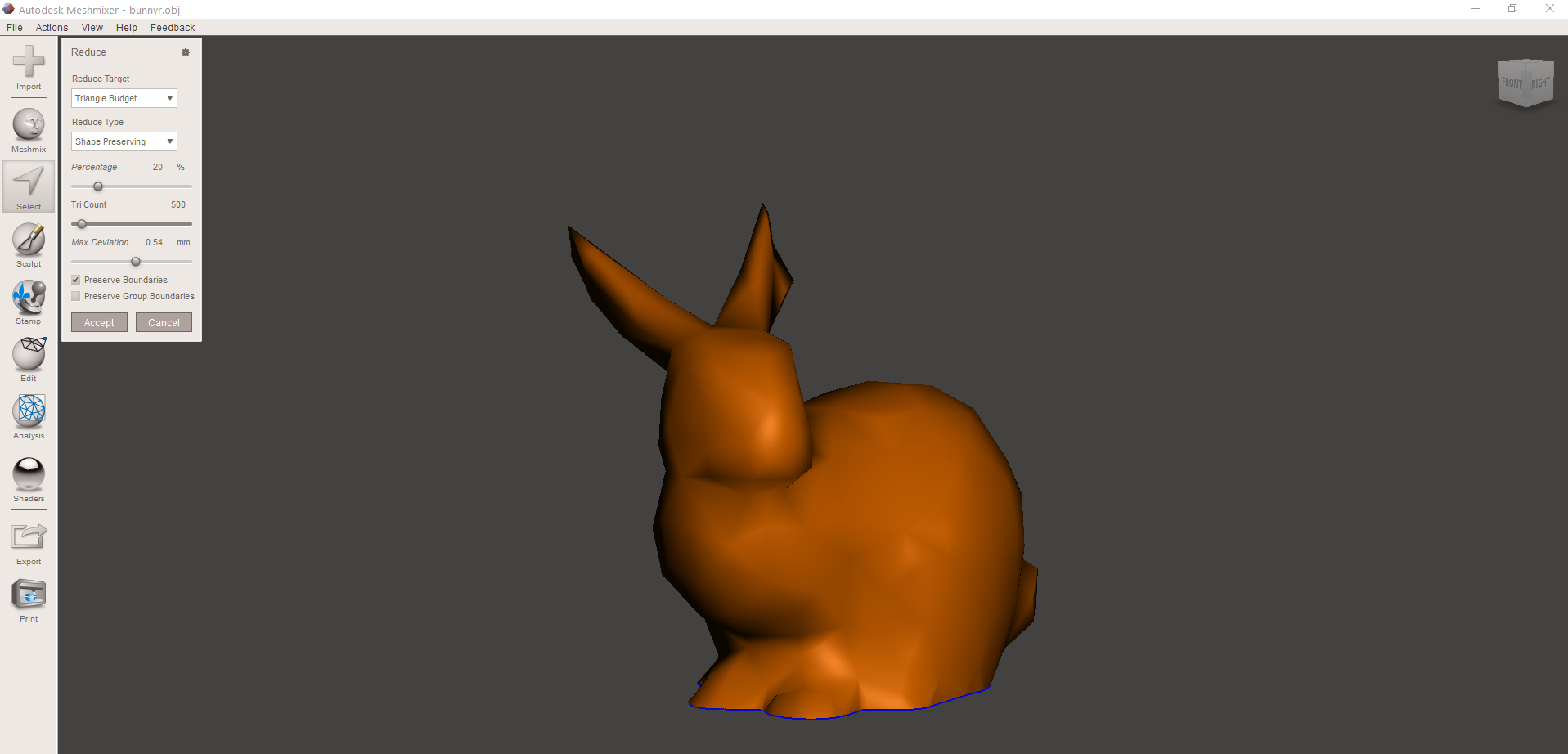 How to reduce mesh properly? - Autodesk Community
