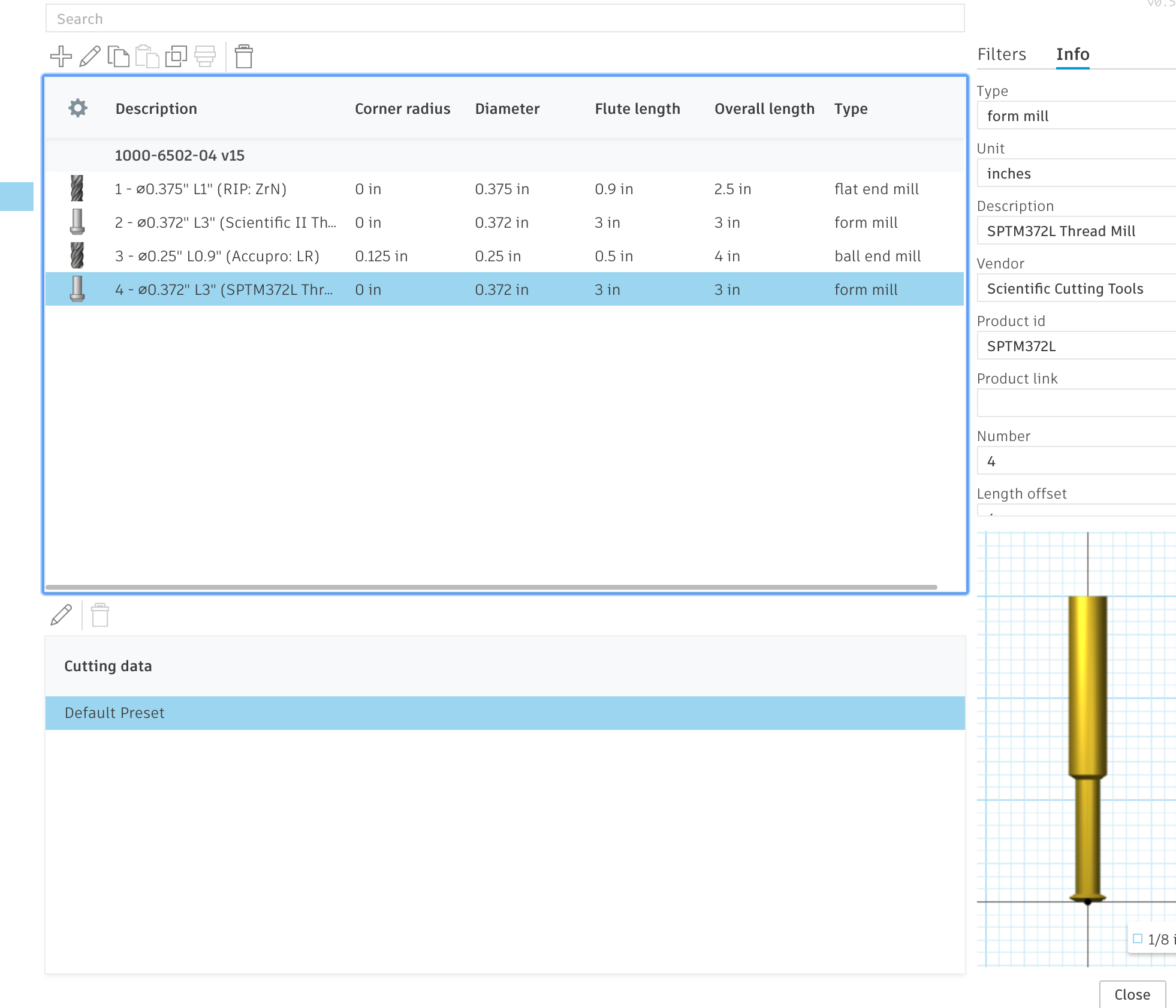 Form tools in new tool library lose geometry - Autodesk Community