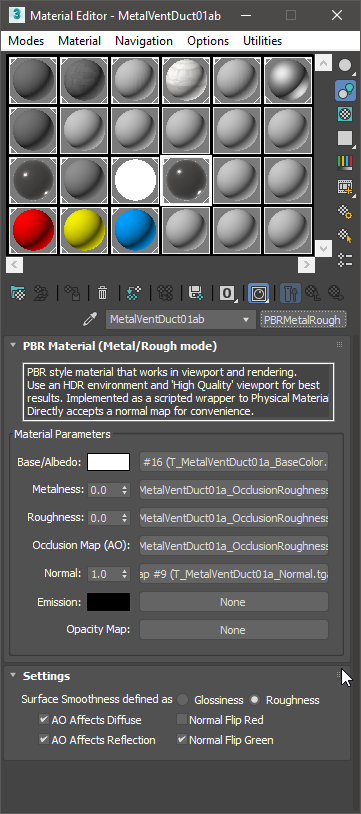 Solved: PBR Material in compact editor: How to use individual channels from  textures? - Autodesk Community - 3ds Max