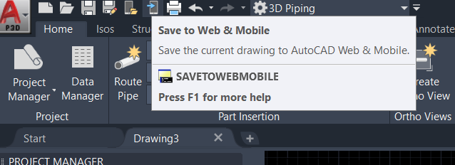 Autodesk save to web and mobile что это