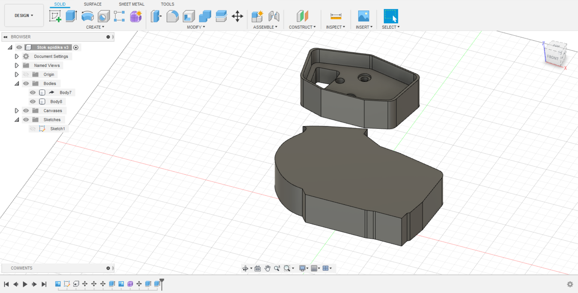 Solved: Joining two bodies one inside the other - Autodesk Community