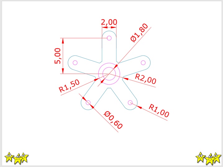 Passatempo 18 ... Polar array - Autodesk Community