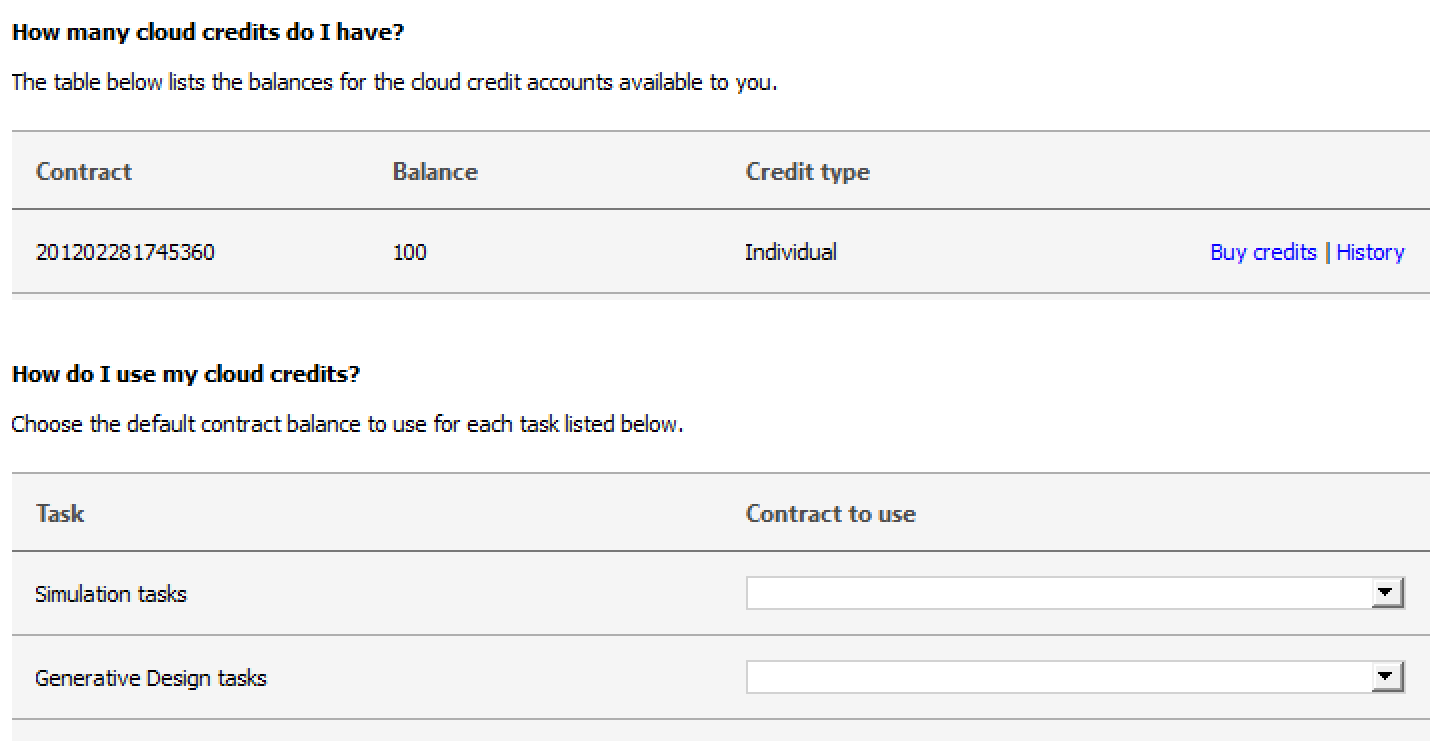 Solved: Can't use my cloud credits - Autodesk Community