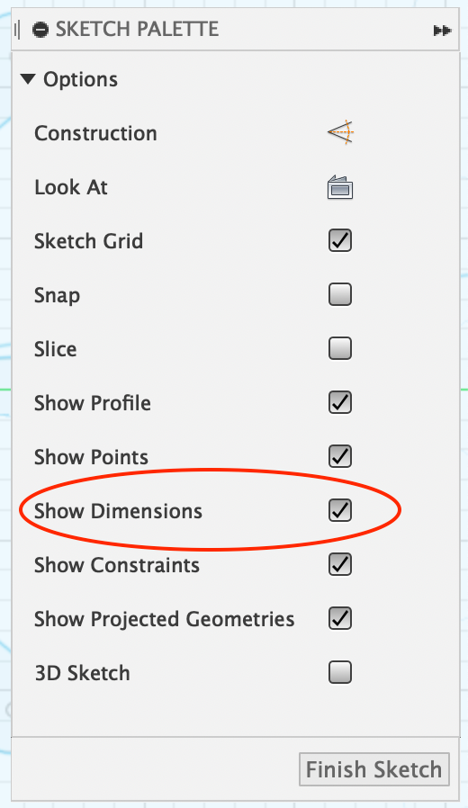 Solved: Sketch does not show measurements - Autodesk Community - Fusion 360