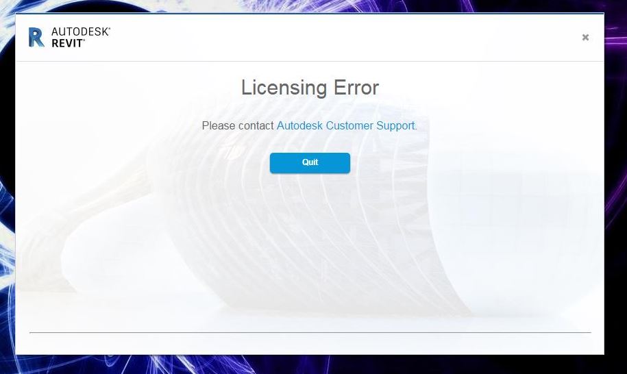 Revit Licensing error on startup Autodesk Community