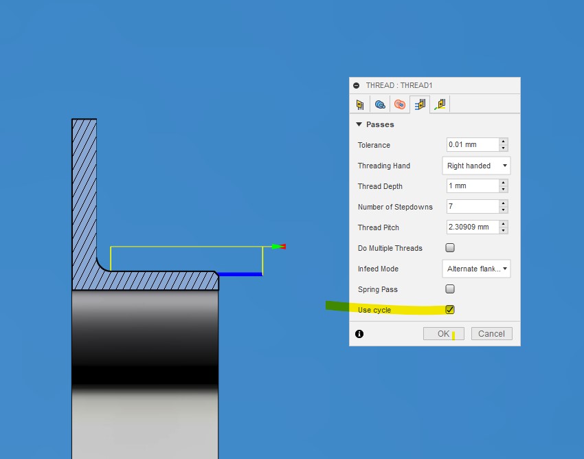 Solved Haas ST30Y threading cycle G92 to G76 Autodesk Community