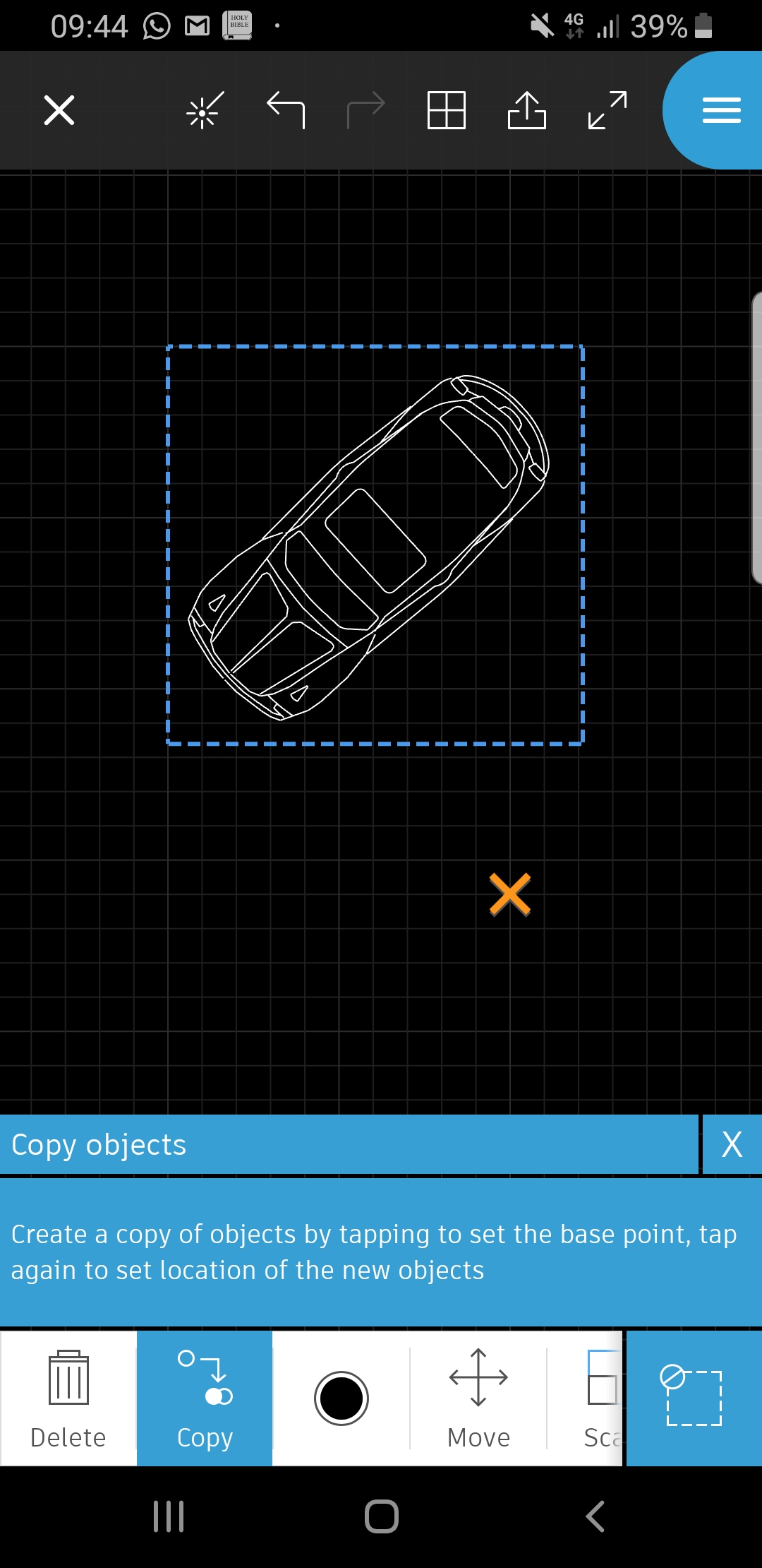 Solved: Copying from one drawing to another in AutoCAD mobile ...