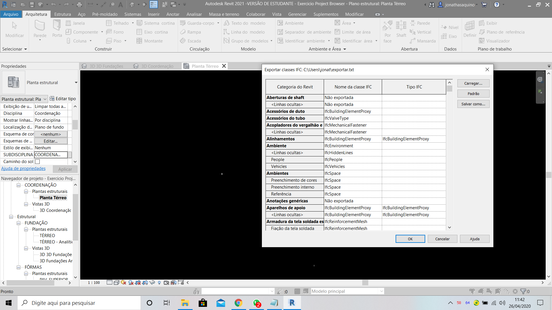 TXT's Document To Export IFC Classes - Autodesk Community