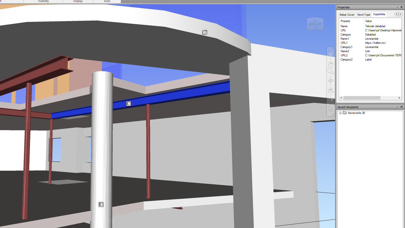 Links on objects in nwd - Autodesk Community