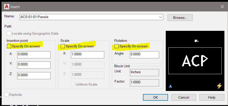 Solved: want auto prompt of block attributes upon insertion of block ...