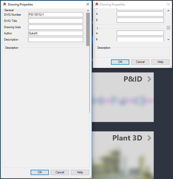 Drawing Properties Variables Not Working In P3D 2021 Autodesk Community