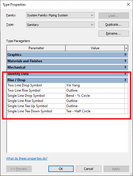 Issues with Vertical Waste piping not visible in view - Autodesk Community