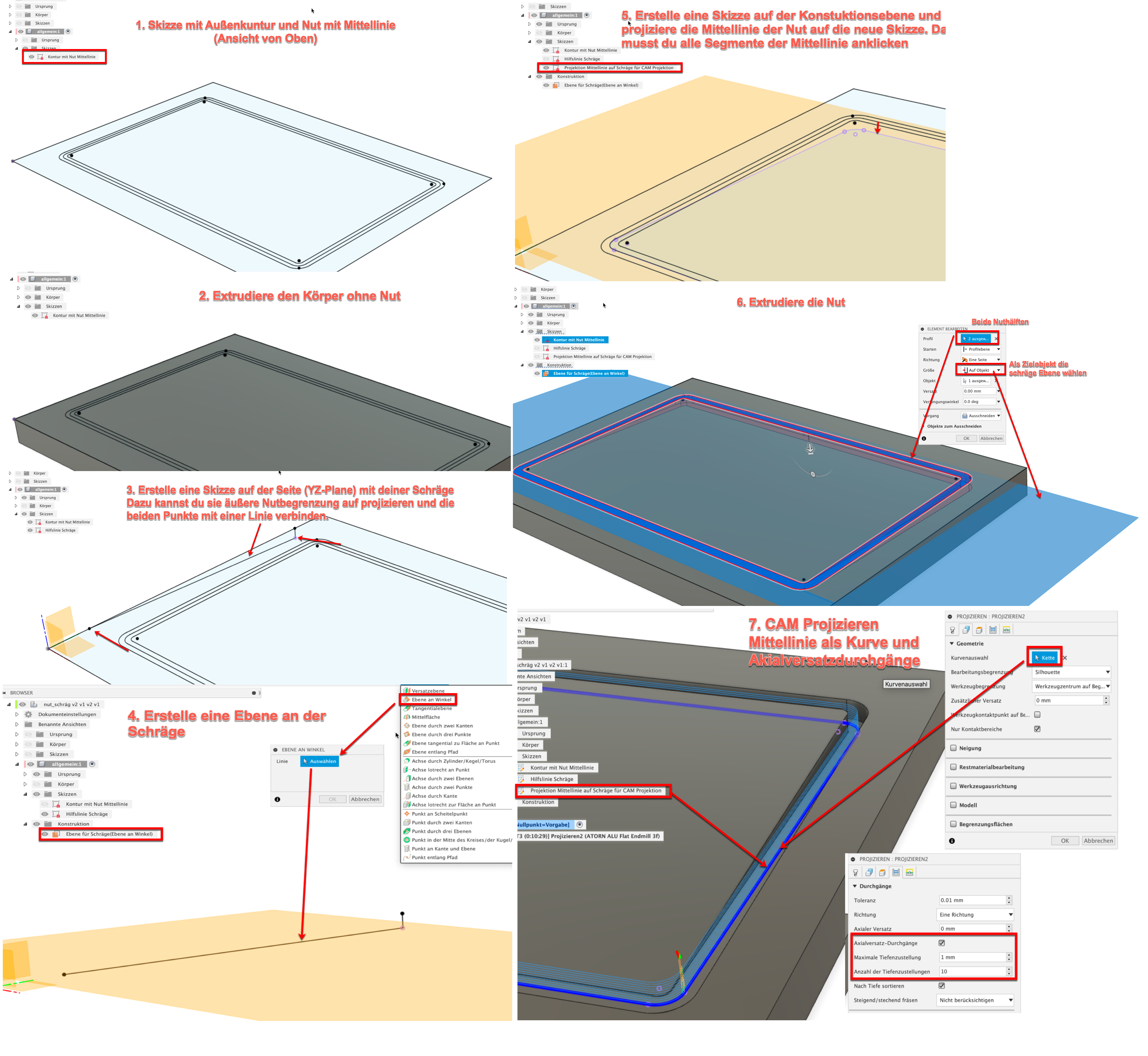 Gelöst: Schräge linie fräsen - Autodesk Community - International Forums