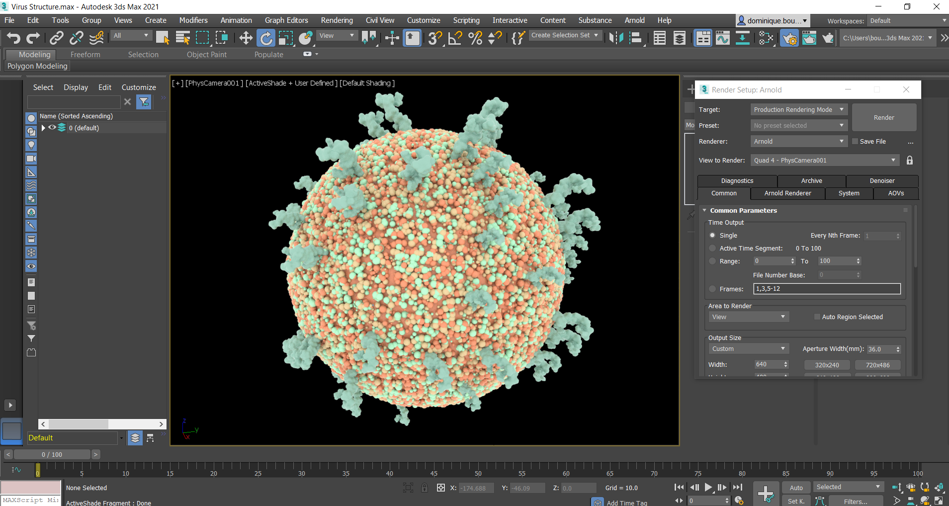 Solved: Corona Virus - Bubble Particle - Autodesk Community - 3ds Max