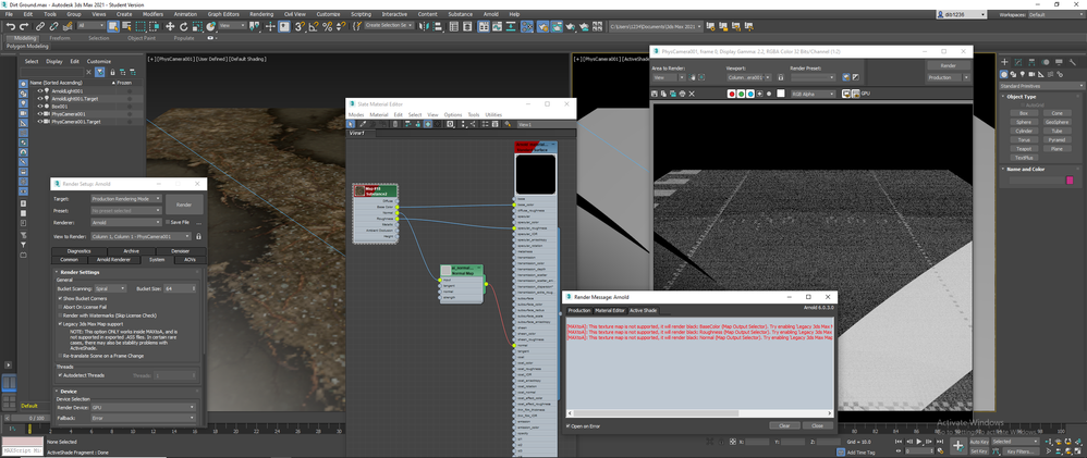 Substance GPU render Error in Arnold - Autodesk Community - 3ds Max