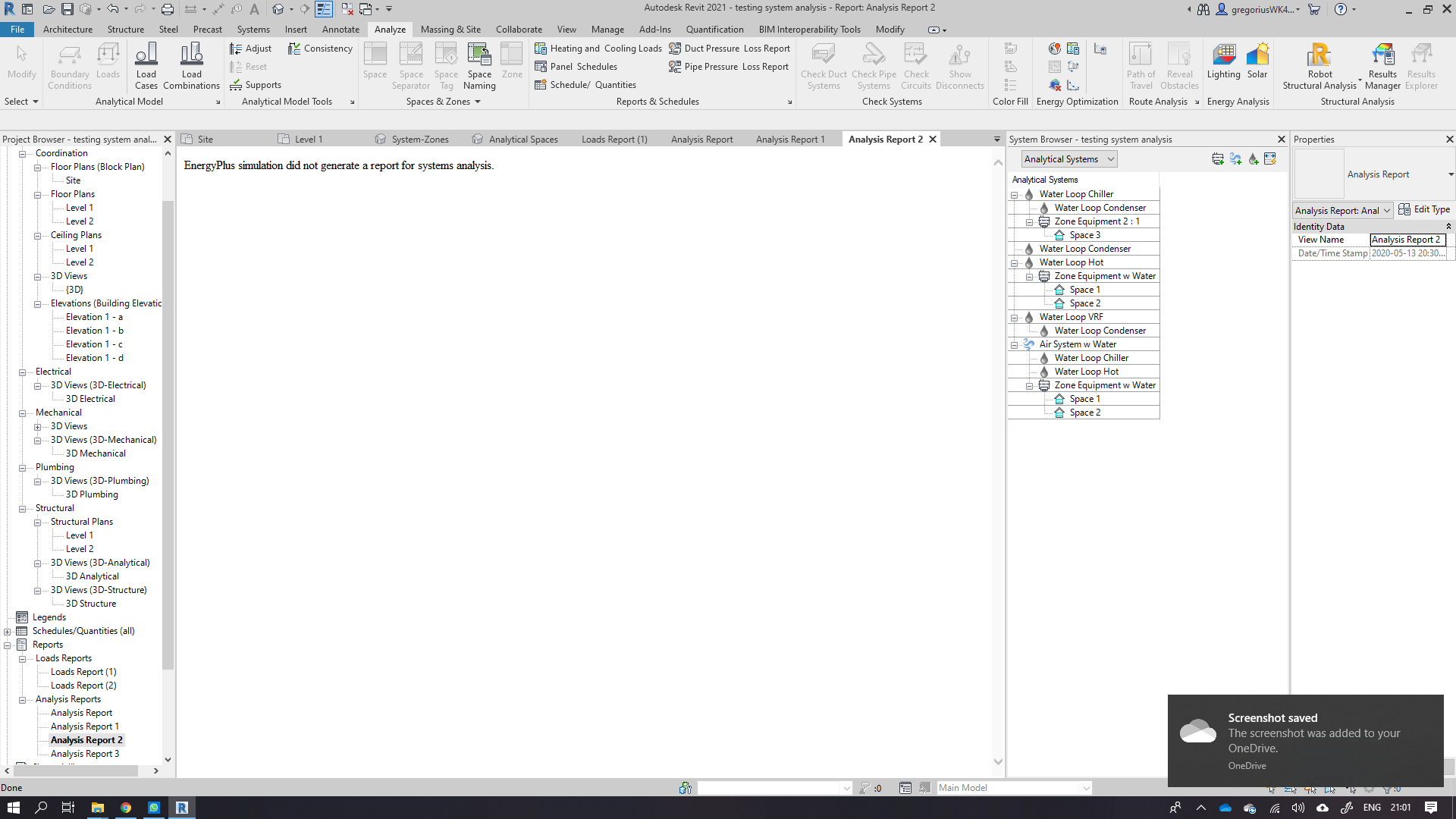 Energy Plus Heating and cooling load Analysis Error - Autodesk Community