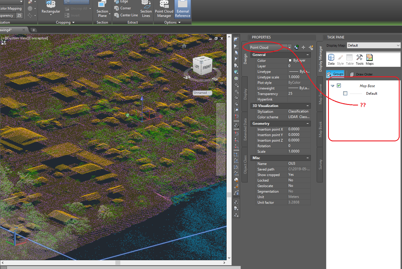 Solved: How to import point cloud LAS file into Map 2019 ?? please help -  Autodesk Community - AutoCAD Map 3D