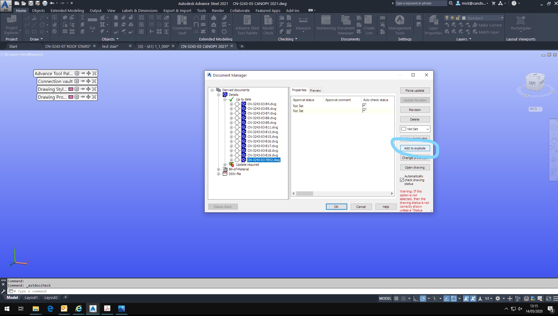 exploding detail drawing all lines turned Gray continuous lines ...