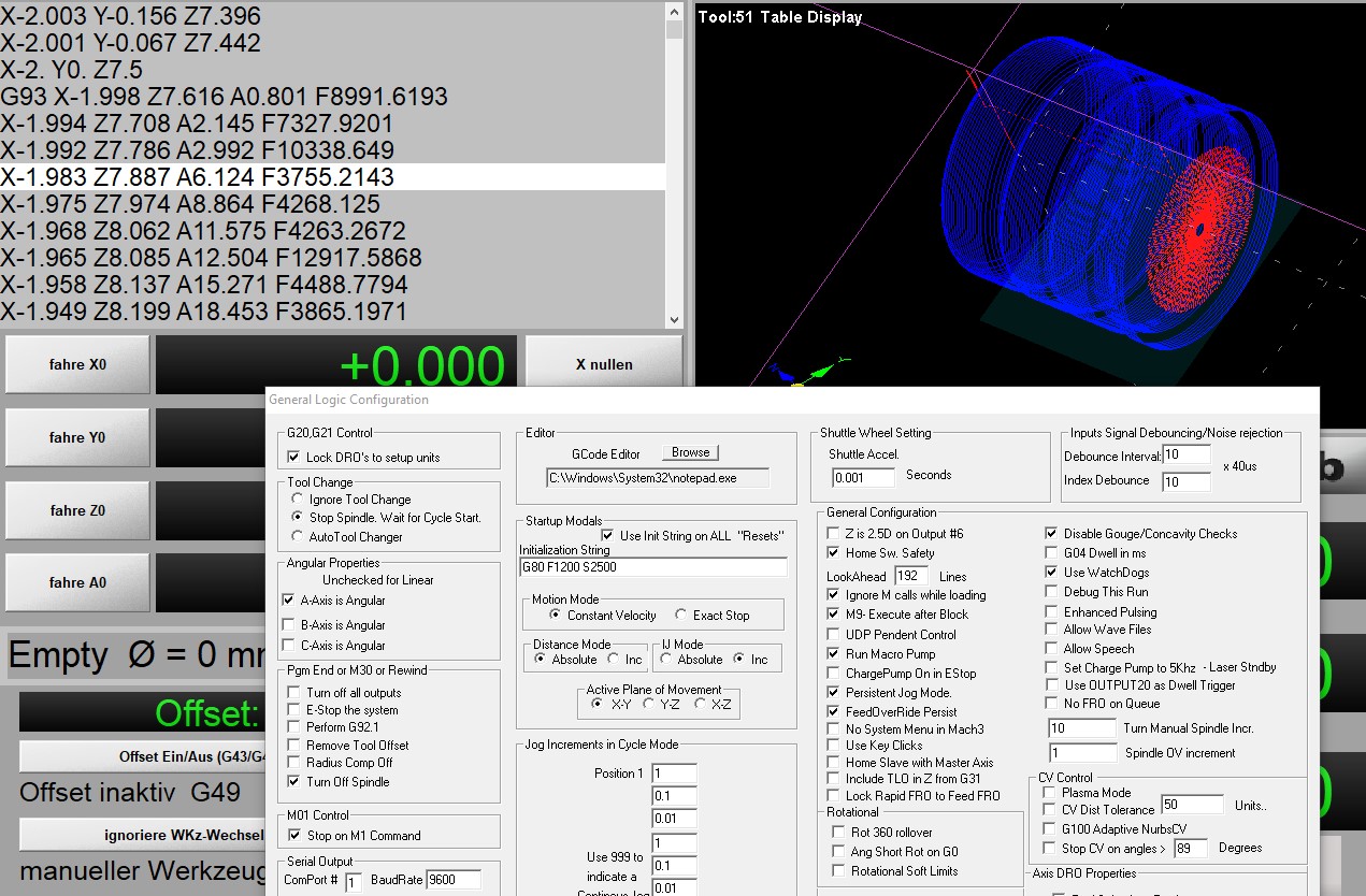 Cyclic 4th axis machining with Mach3 - Autodesk Community