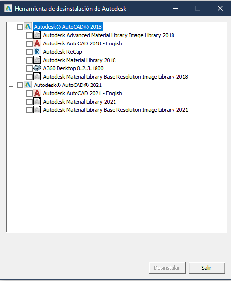 Solucionado: Desinstalar Aplicaciones CAD - Autodesk Community -  International Forums