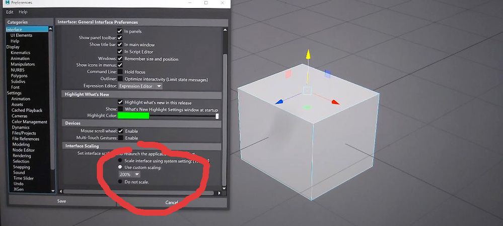 Solved: Selected Object faces dont show color while on Interface  enlargement - Autodesk Community - Maya