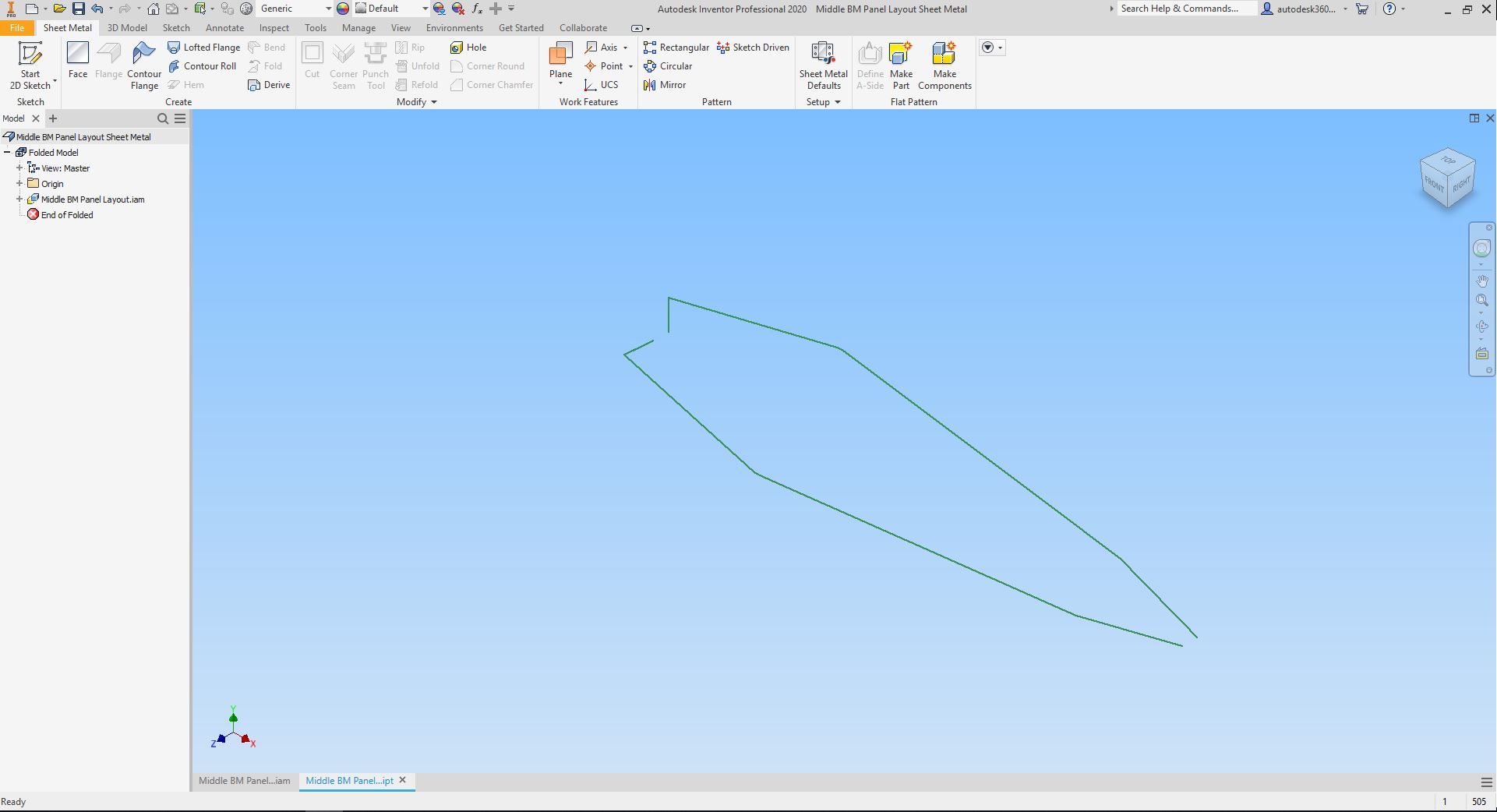 Solved: Creating Fabric Panels using Sheet Metal - Autodesk Community