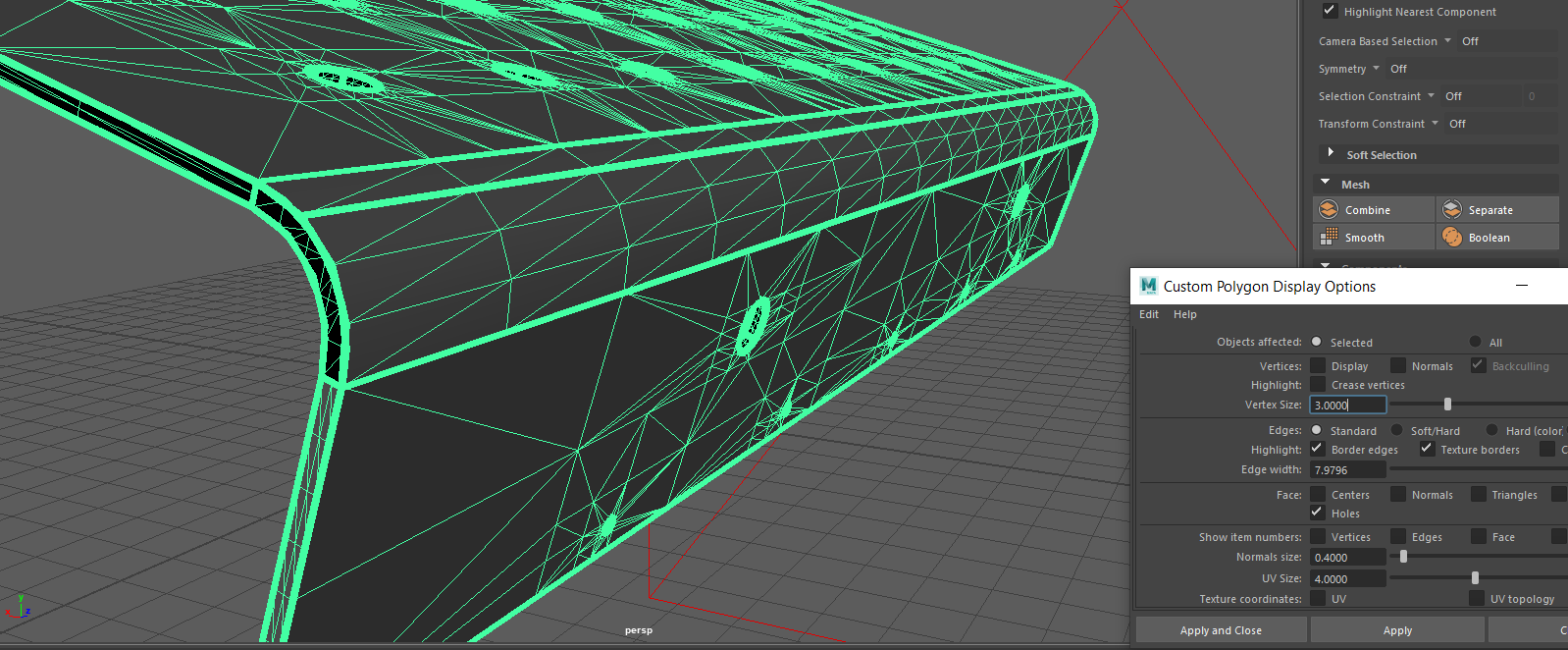 Solved: Mesh seems to be seperated when rendering - Autodesk Community