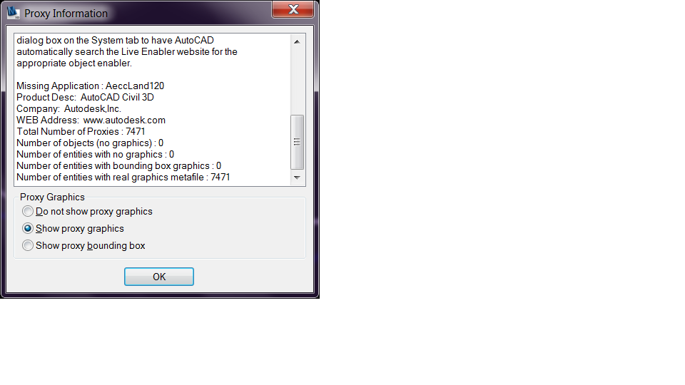 Solved: How to get rid of Proxy objects in an AutoCAD drawing ...