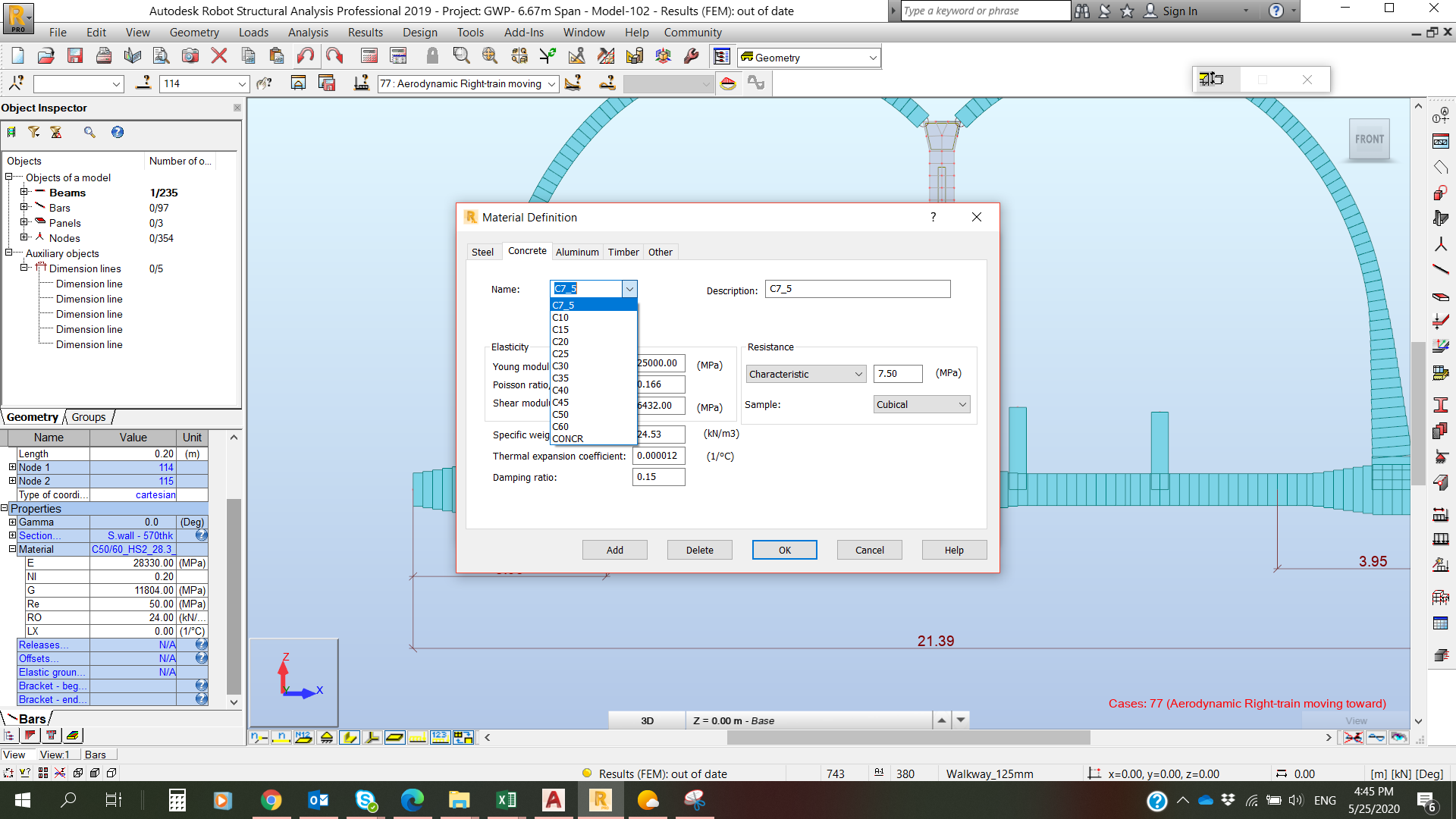 Solved: Material assigned to the model is not in the material list ...