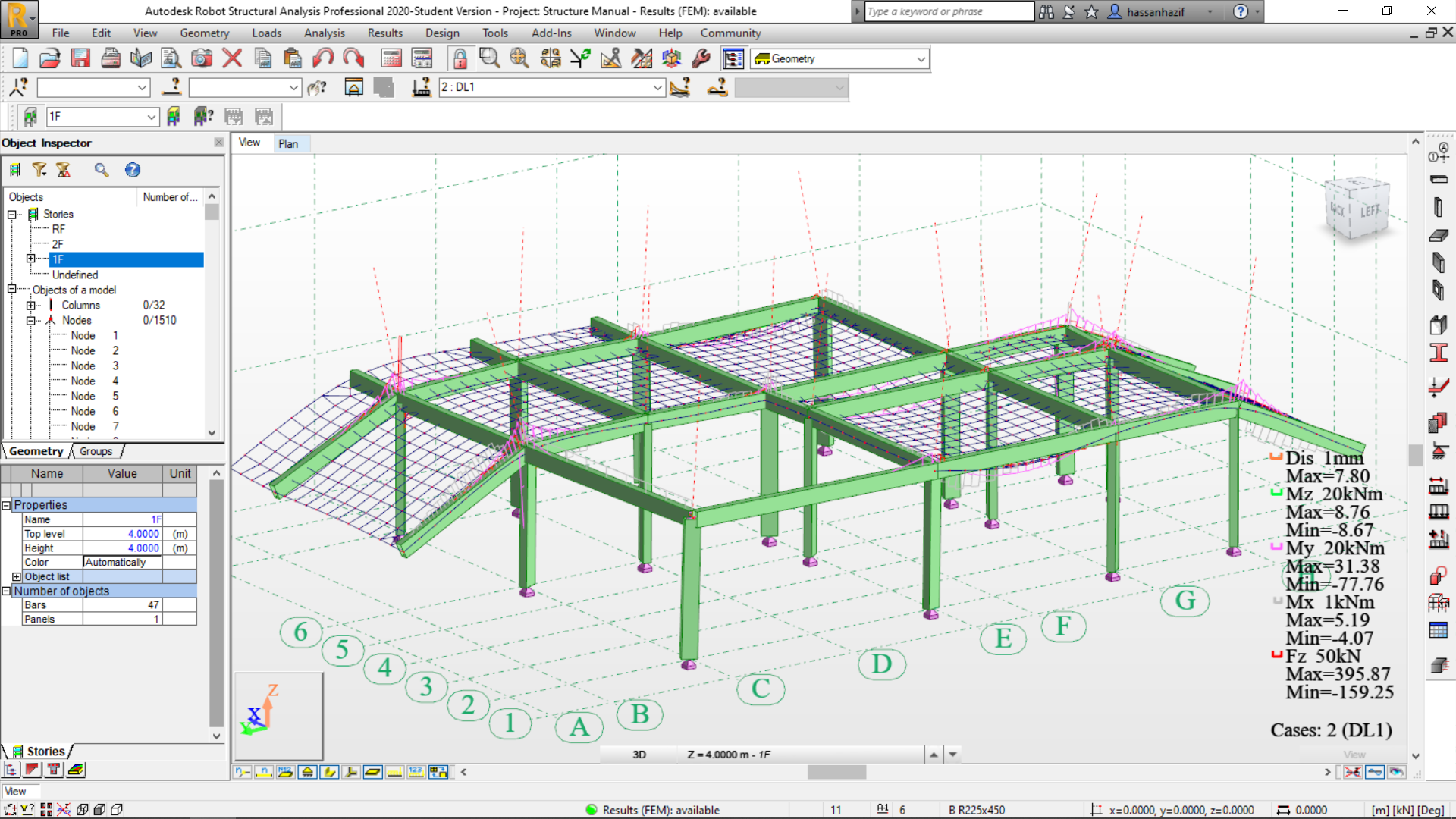 Solved: Columns keep rotating after analysis - Autodesk Community - Robot  Structural Analysis Products