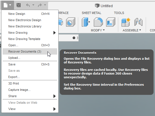 Solved: LOST MY PROJECT - Autodesk Community